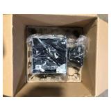 HOMEWERKS 80 CFM Light & Fit Ceiling Mount Bathroom Exhaust Fan with LED Light Customer Returns See Pictures