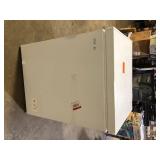 Vissani 4.9 cu. ft. Manual Defrost Chest Freezer with LED Light Type in White Garage Ready Customer Returns See Pictures