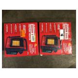 Lot of Mr. Heater Portable Buddy 9,000 BTU Radiant Propane Indoor/Outdoor Space Heater  Customer Returns See Pictures