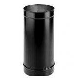 DuraVent DuraBlack Stove Pipe 6in. Diameter X 48in. Single Wall Black Stove Pipe  Customer Returns See Pictures