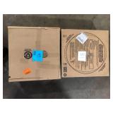 Lot of Bootz Industries Laurel Round Drop-In Bathroom Sink in White  Customer Returns See Pictures