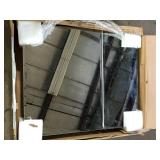 Glacier Bay 30 in. W x 26 in. H Rectangular Wood Composite Medicine Cabinet with Mirror    Customer Returns See Pictures