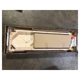 International Concepts Java 52 in. Unfinished Standard Rectangle Wood Console Table Customer Returns See Pictures