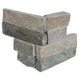 12 Boxes of MSI Sierra Blue Ledger Corner 6 in. x 6 in. Splitface Quartzite Wall Tile (2 sq. ft. / case)  Customer Returns See Pictures