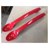 Pair Genuine Dairy Queen Aluminum Door Pulls