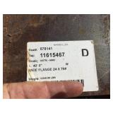 Steel I Beam 24" x 9" x 5/8" x 13