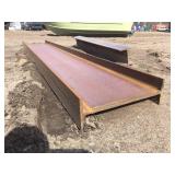 Steel I Beam 21" x 6 1/2" x 1/2" x 11
