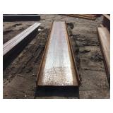 Steel I Beam 21" x 6 1/2" x 1/2" x 11