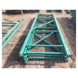 5 Pallet Racking 42" Uprights - Approx 12