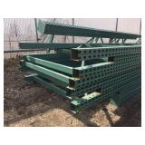 11 Pallet Racking 42" Uprights - Approx 7