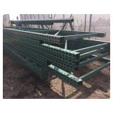 11 Pallet Racking 42" Uprights - Approx 7