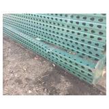 11 Pallet Racking 42" Uprights - Approx 7