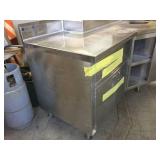 NSF Stainless Steel Prep/Work Station - 63 1/2" Wide