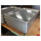 24 Aluminum Bun Pans - 26" x 18"