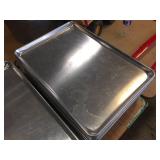 24 Aluminum Bun Pans - 26" x 18"