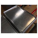 24 Aluminum Bun Pans - 26" x 18"