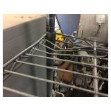 NSF 6 Shelf Wire Rack 48" x 18" - on Wheels