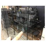 NSF 4 Shelf Wire Rack 48 x 18" - on Wheels