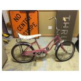 Vintage Schwinn Sting-Ray Fair Lady Girls Bicycle
