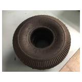 Pair Hi-Run 4.10/3.50 - 4 Lawn Garden Tires - Like New