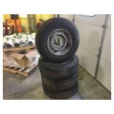 Set of 4 Wildpeak H/T Falken LT 245/75R16 Truck Tires