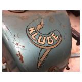 Vintage & Kind of Famous Kluge 109 Gas Ice Auger