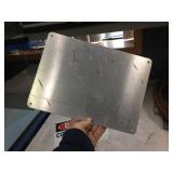 2 Danger - Aluminum Signs 14" x 10"