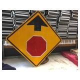 36" x 36" Aluminum - Stop Sign Is Over There - Sign