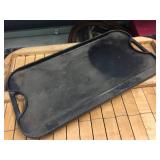 Cast Iron Lodge Pro Grid/Iron Griddle 20" x 10"