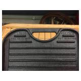 Cast Iron Lodge Pro Grid/Iron Griddle 20" x 10"