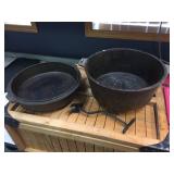 Vintage Cast Iron Camp Chef - Lewis & Clark 3 Footed Pot