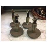 4 Snow Plow Shoe Assemblies