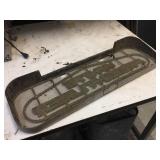 White Freightliner - Aluminum Emblem - 27 1/2" x 8 1/2