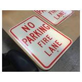 3 NO PARKING - Aluminum Signs 12" x 18"