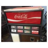 Vintage Coca Cola Vending Machine 27" x 27" x 57"
