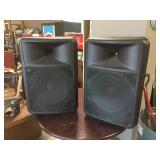 2 Larger Speakers - 19" x 15" x 30"