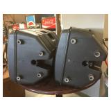 2 Larger Speakers - 19" x 15" x 30"