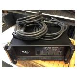 KV2 Audio E-Pak 2500R Super Digital Rack Mount Amplifier - with Loudspeaker Cables