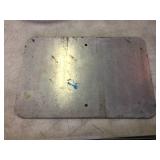 Vintage Visitors PARKING Sign 18" x 12" - Nice Patina