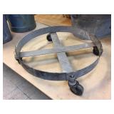 23" Rolling Barrel Caddy