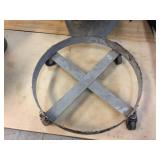 23" Rolling Barrel Caddy