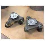 2 Tri-Wheel Bolt on Caster Sets - Roll Nice!
