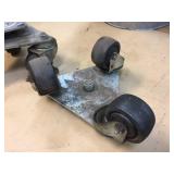2 Tri-Wheel Bolt on Caster Sets - Roll Nice!