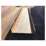 Steel I Beam 12" x 4" x 3/16 x 6