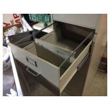 HON 5 Drawer Upright File Cabinet 18 1/4" x 28 5/8" x 60"