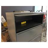 5 Drawer Lateral File Cabinet with Pull-Out Top Drawer