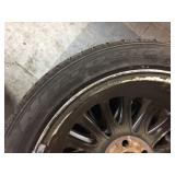 4 Nitto SN2 Winter Tires 205/50R17 on Volvo Rims