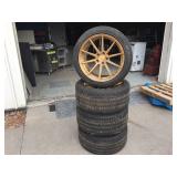 Wow! Set of 4 Variant Alloy 20" Rims Wearing Pirelli Tires