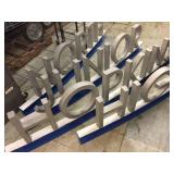 4 Pc Curved Aluminum Sign 6