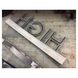 4 Pc Curved Aluminum Sign 6